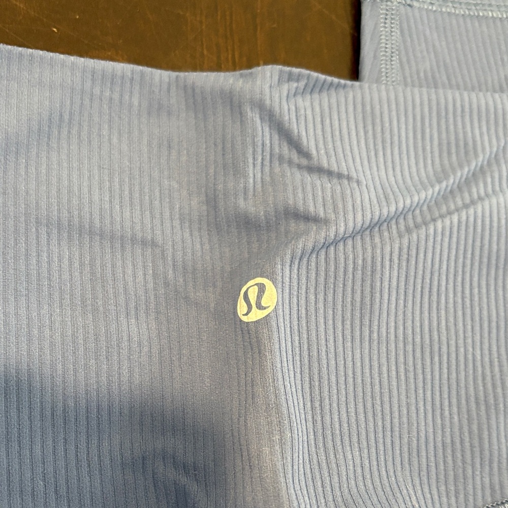 Lululemon blue Align Ribbed Leggings - Picture 2 of 5